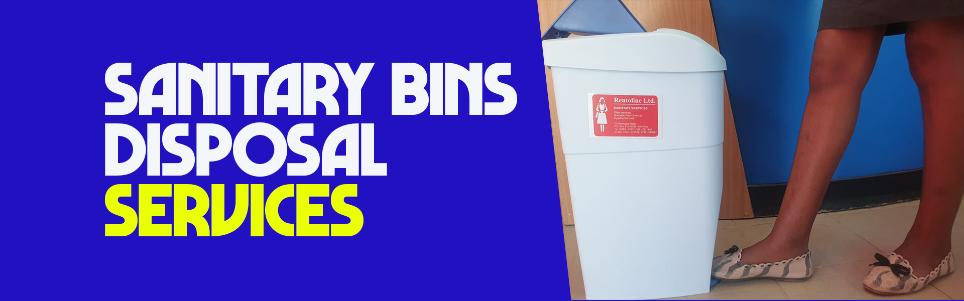Rentoline Limited Pest Control Sanitary Bins
